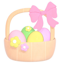 3D Easter basket 