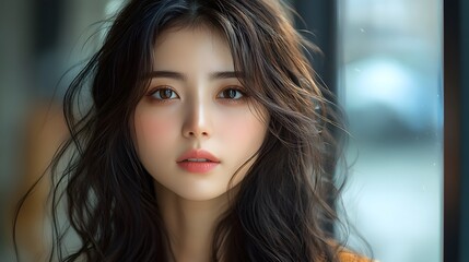清楚できれいな女性のお顔