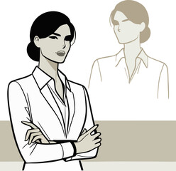 Successful businesswoman