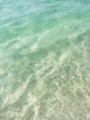 Fototapeta premium Beautiful natural sea water background 