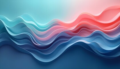 Fototapeta premium abstract colorful Midnight Blue, Coral, Pale Mint, background