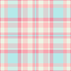 Delicate pastel plaid pattern in pink, blue, and cream.  Perfect for textile designs, scrapbooking, and feminine branding. This soft, subtle texture evokes feelings of calmness and tranquility.