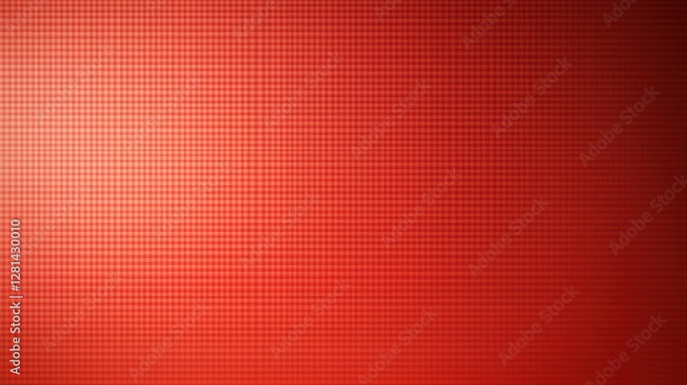 Poster red textured background with a subtle grid pattern, creating a modern and vibrant look.