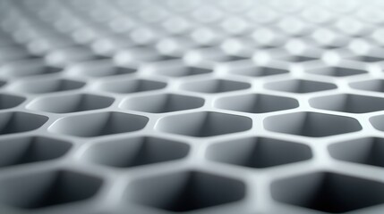 Obraz premium Abstract Hexagonal Pattern.