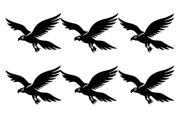 Elegant Osprey Vector Design