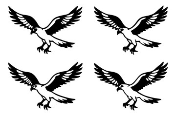 Elegant Osprey Vector Design