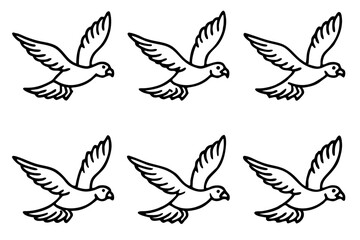 Elegant Osprey Vector Design