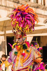 Venetian carnival masks and outfits - Venice Carnival in Italy 