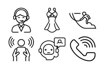 support icon vector art illustration 