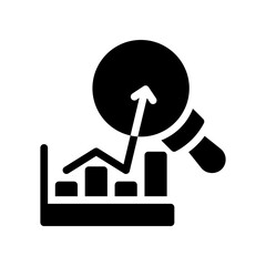 investment glyph icon