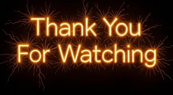 Thank you for Watching Smooth Text Animation , closing and video choices to watch next and my suggestion