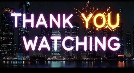 Thank you for watching the outro animation