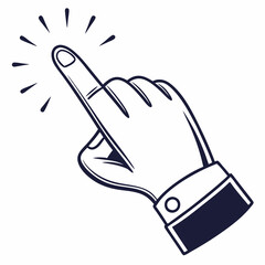 Hand Cursor icons click and Cursor icons click for computer