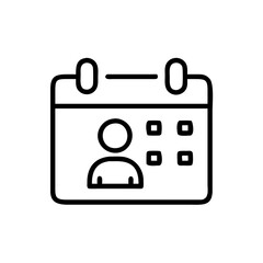 Personal Scheduler Calendar Icon
