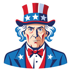 uncle sam vector	