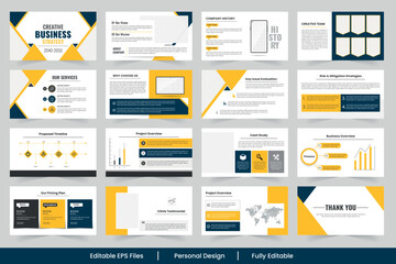 Modern business presentation templates showcasing strategy design and layout for effective communication in corporate environments