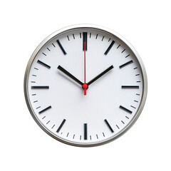 clock isolated on white background
