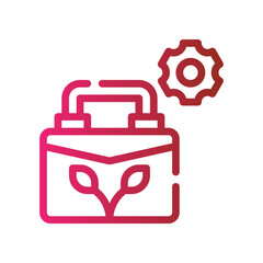investment gradient icon