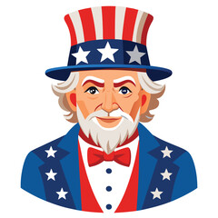 uncle sam vector	