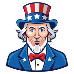 uncle sam vector	