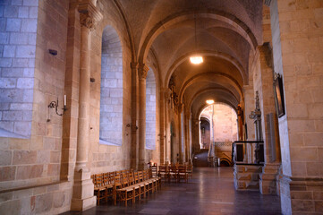 Fototapeta premium Lund Cathedral interior Lunds Domkyrka Sweden Skane 2025 Lutheran Church 