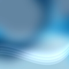 Obraz premium abstract blue wave background