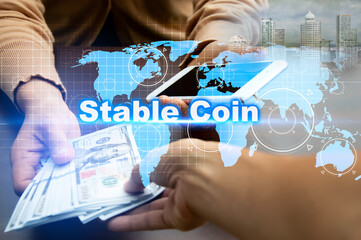 The concept of using stablecoins in the financial system