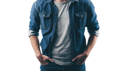 Startup founder, casual yet professional, modern workspace aesthetic, isolated PNG