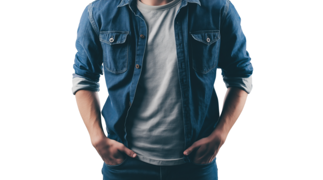 Startup founder, casual yet professional, modern workspace aesthetic, isolated PNG