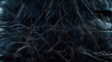 dark textured material with network of light colored lines crisscrossing surface pattern