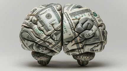 Money symbolizes the complex interplay between finance and decision-making in human cognition