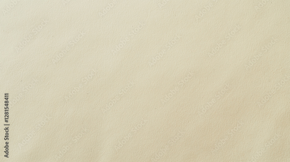 Poster handcrafted rice paper texture with uneven fibers and soft tones