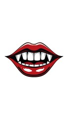 Naklejka premium Vampire Lips