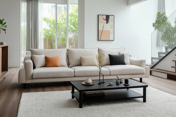 Modern Minimalist Living Room Interior Design