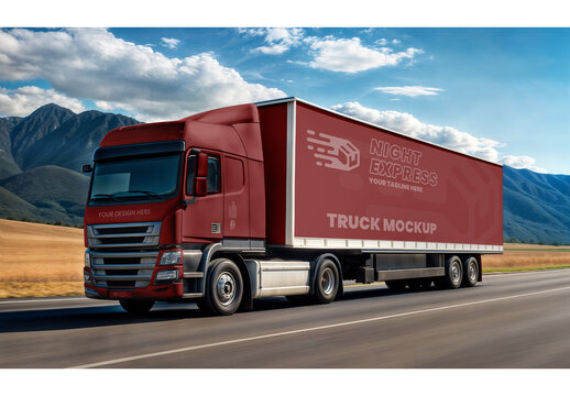 Truck Mockup