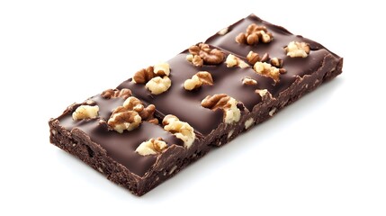 chocolate brownie with crunchy walnuts