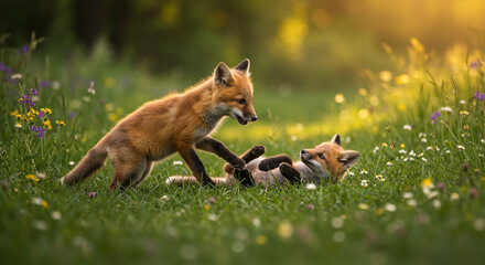 red fox vulpes