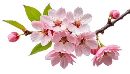 pink cherry blossom png