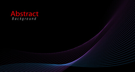 Abstract blue dark gradient background, business technology digital communication template, ai artificial intelligence creative illustration element, banner poster cover pattern graphic vector.