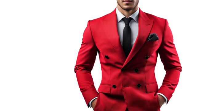 Luxury property consultant, stylish modern attire, bright and warm expression, isolated PNG