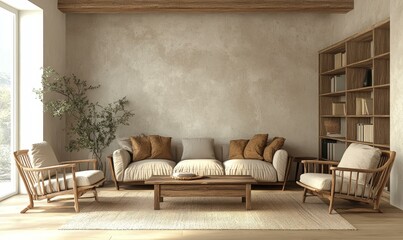 Modern Minimalist Living Room Interior Design