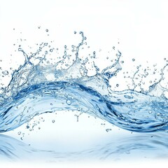 Water Splash Abstract Background Image