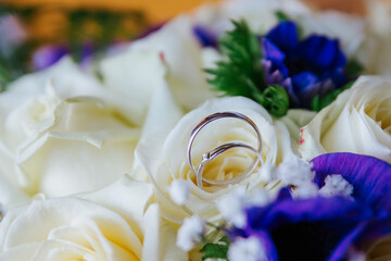 Wedding Rings and Flowers – Symbols of Eternal Love