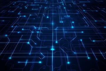 Fototapeta premium Abstract Circuit Board Design Background
