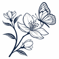 abstract floral background