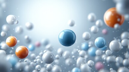 Obraz premium Abstract Colorful Sphere Illustration