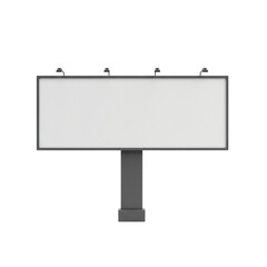 Obraz premium Blank Billboard Mockup A Clean Modern Outdoor Advertising Template 