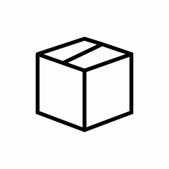Delivery package box icon vector sign