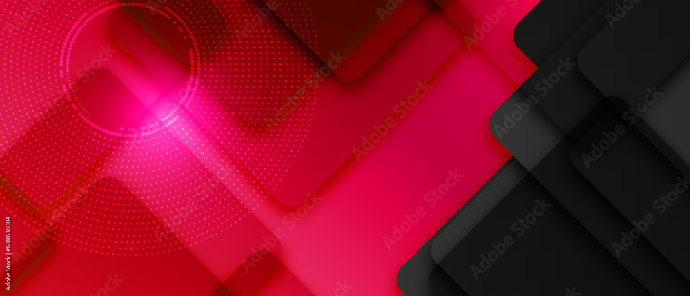 Poster abstract graphic design banner pattern background template