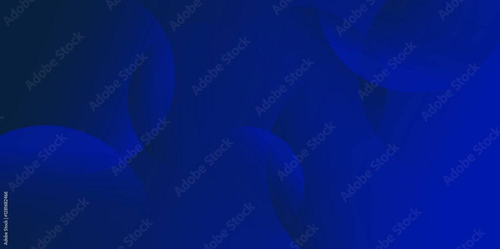Poster dark blue background with gradient circles. abstract digital future technology concept background. Modern shiny grey circle wave pattern. Futuristic banner, brochure, Wallpaper template vector.